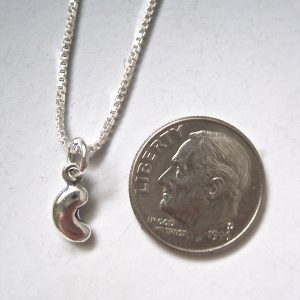 Sterling-tiny-kidney-pendant