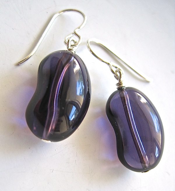 purple-glass-kidney-earrings
