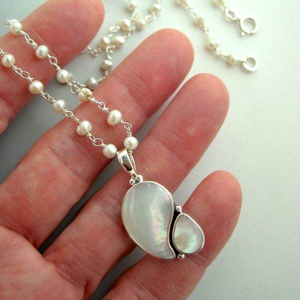 sterling-mother-of-pearl-kidney-necklace