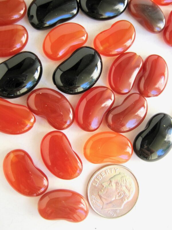 Carnelian-Agate-kidney-bean-gemstones